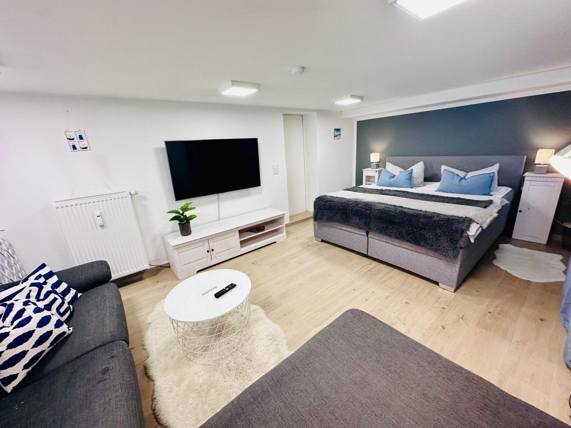 Ferienwohnung Nautica 450M Zum Strand Familienfreundlich Rostock Bagian luar foto